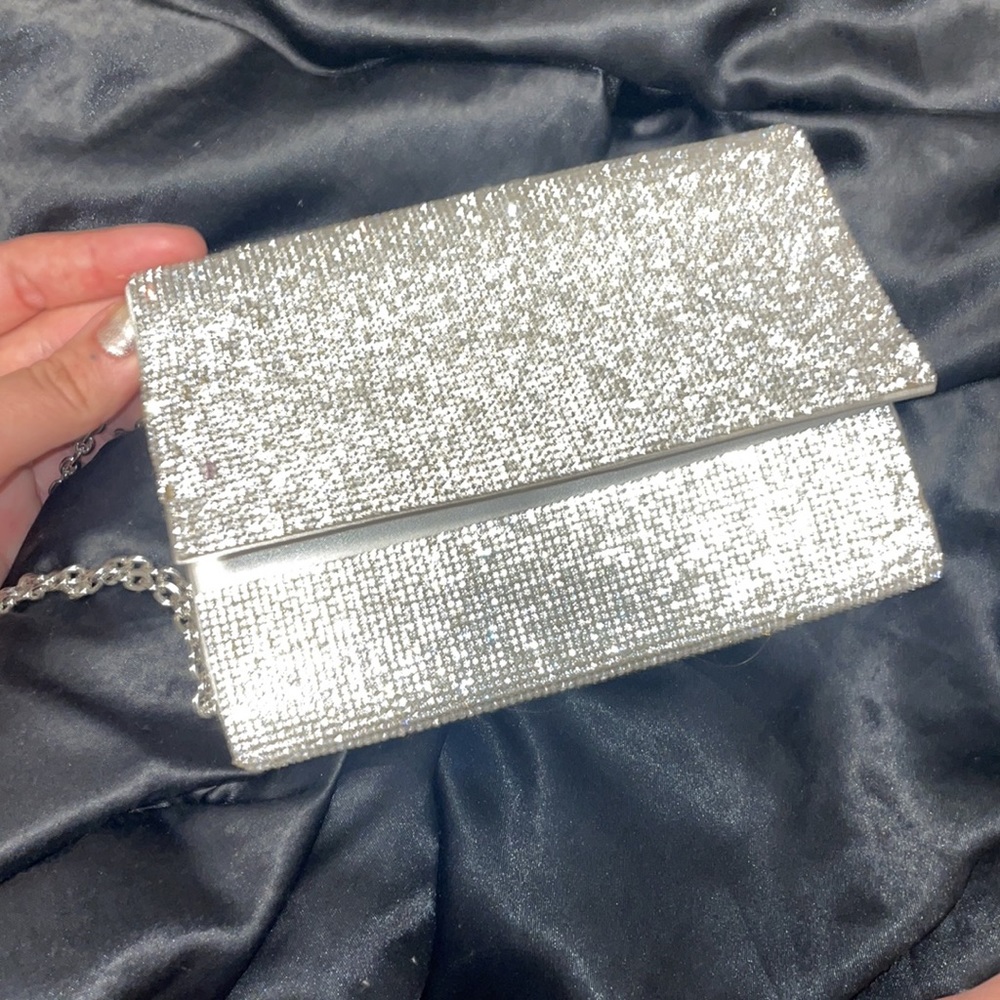 Diamond studded purse